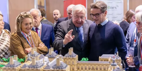 Rencontre avec les exposants